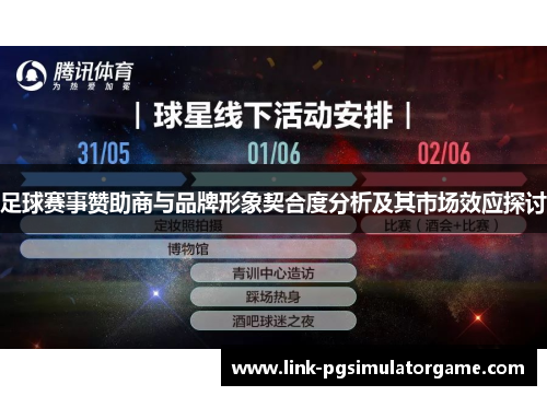 足球赛事赞助商与品牌形象契合度分析及其市场效应探讨
